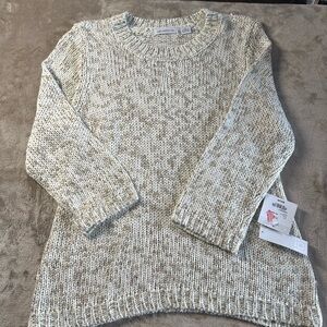 Liz Claiborne Cream Knit Sweater